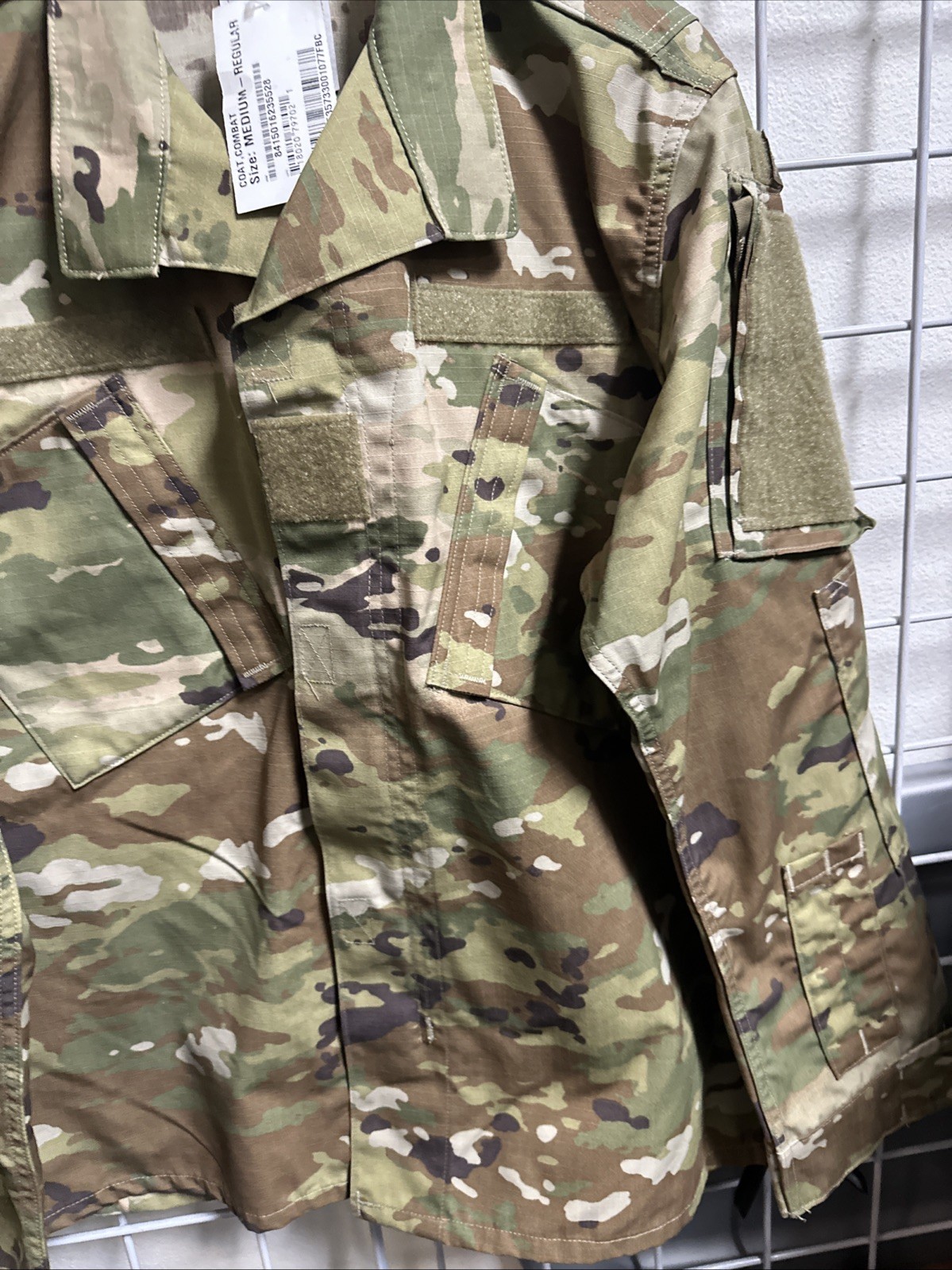 US ARMY OCP MULTICAM GARRISON JACKET MEDIUM REGULAR NEW WITH TAGS