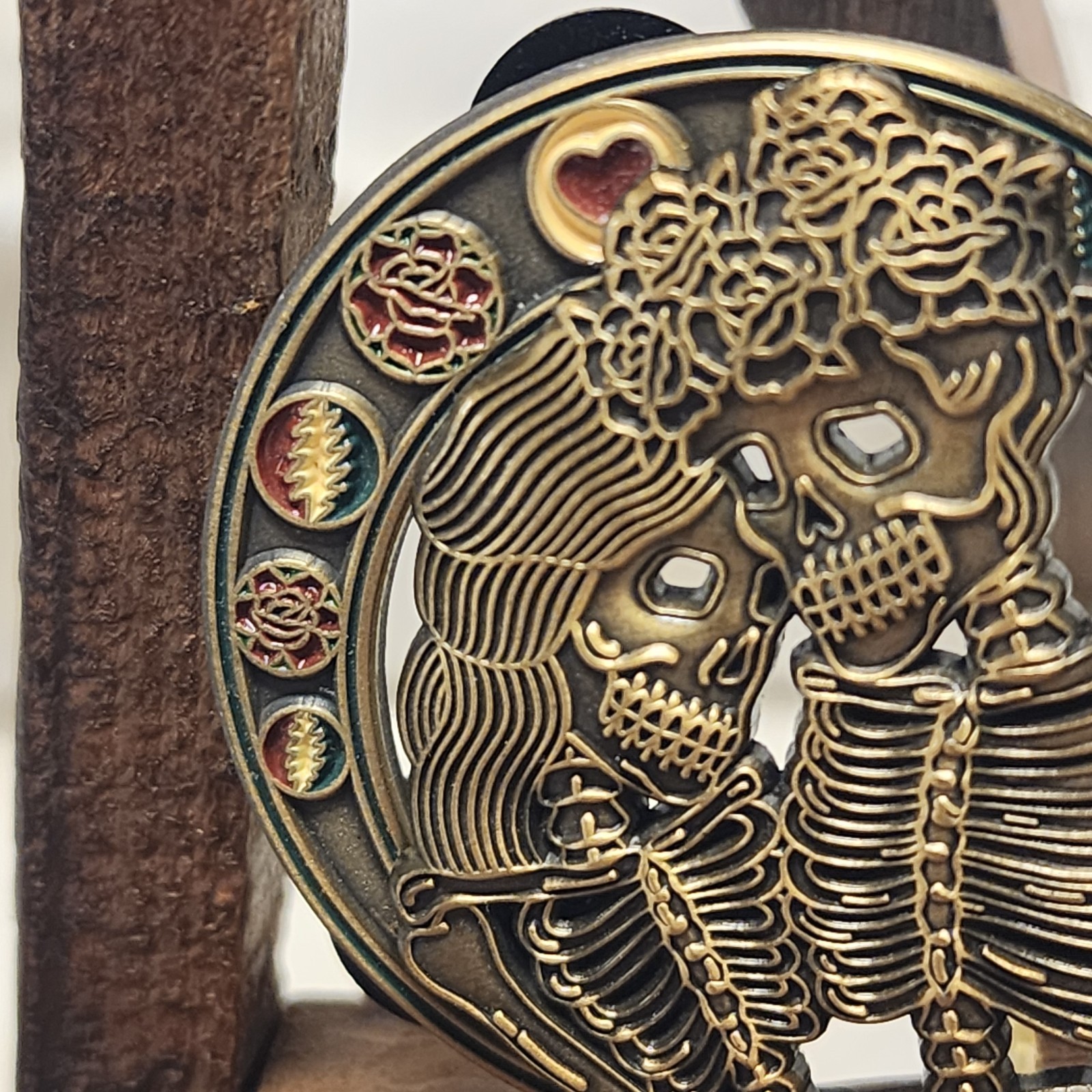 Grateful Dead Pin #8/15 Unique and Rare!