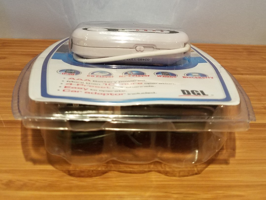 DGL FT-1333 Wireless 4-Channel FM Transmitter ***Closeout Item*** NOS new sealed