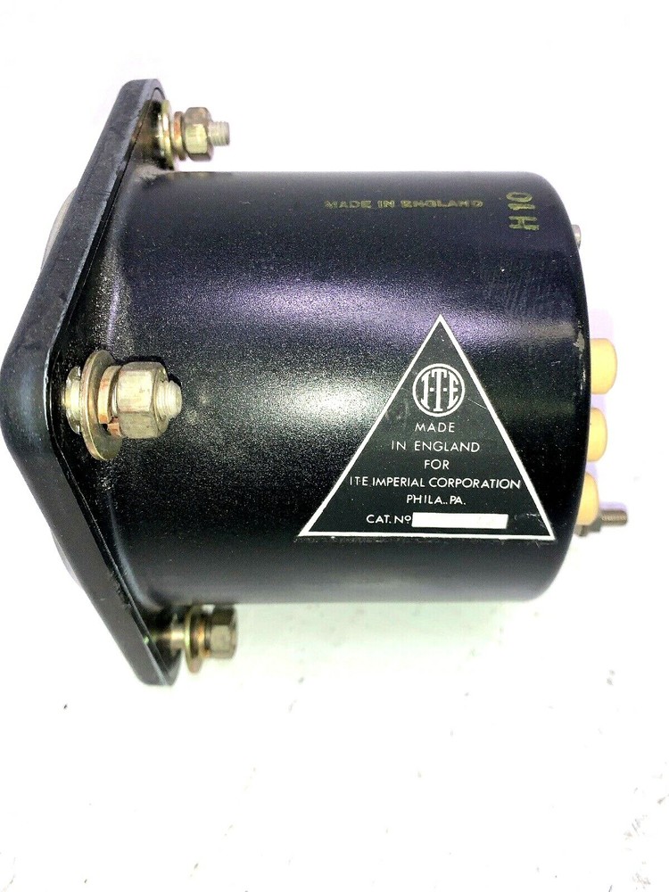 ITE Type 077/08 AC Amperes Meter 0-200