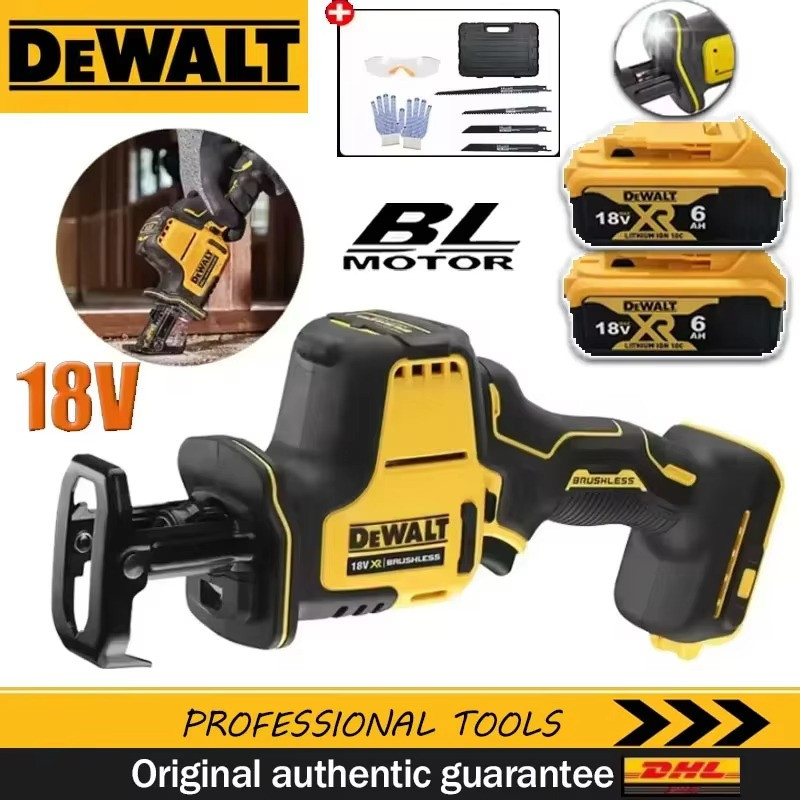 For DeWalt 18V Cordless Reciprocating Saw Brushless Variable Speed Tool