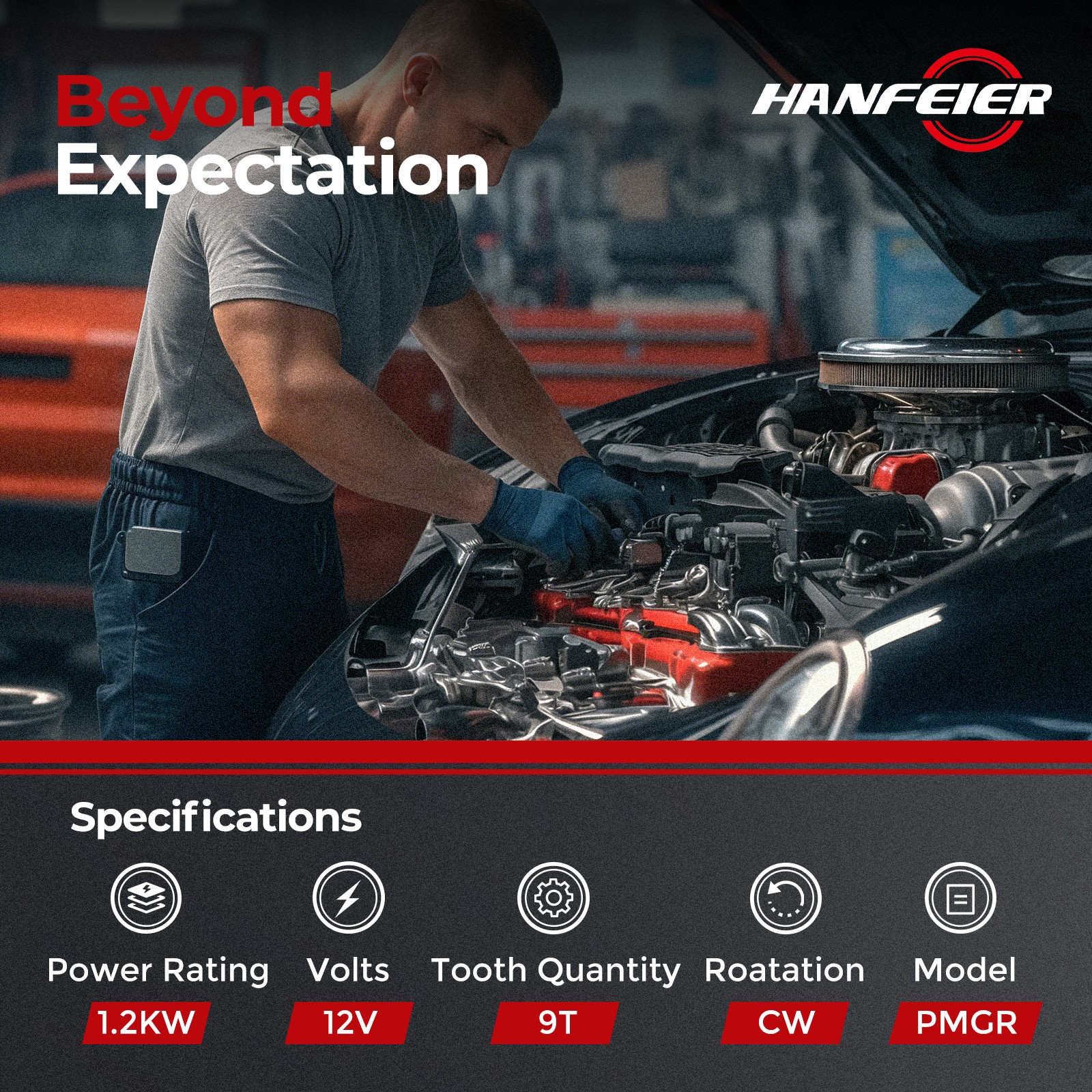 6494 Starter For Chevrolet Silverado 5.3L C15002004-2008 89018123 410-12257