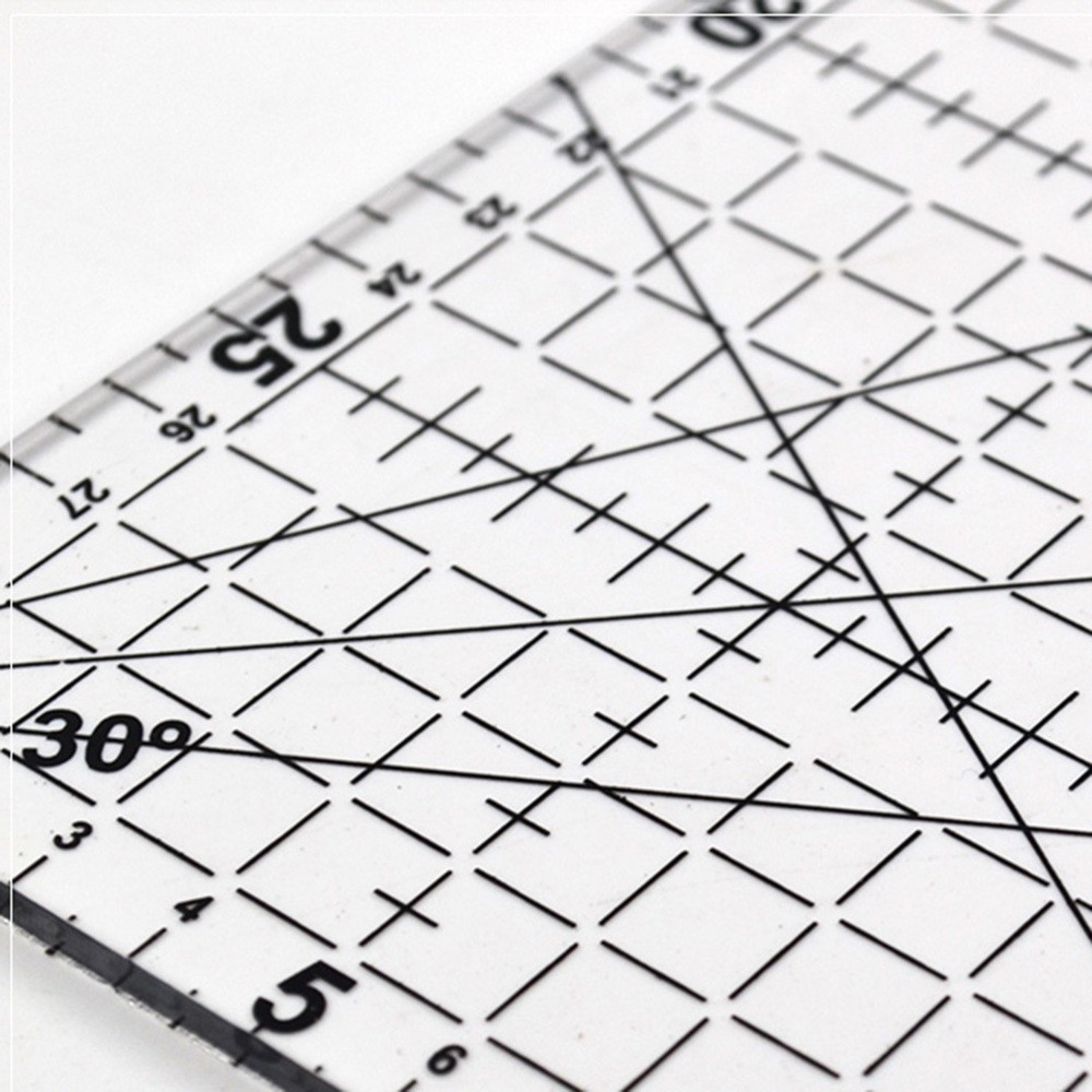 Ruler Diy Quilting Tools Multifunctional Portable Sewing Quilted