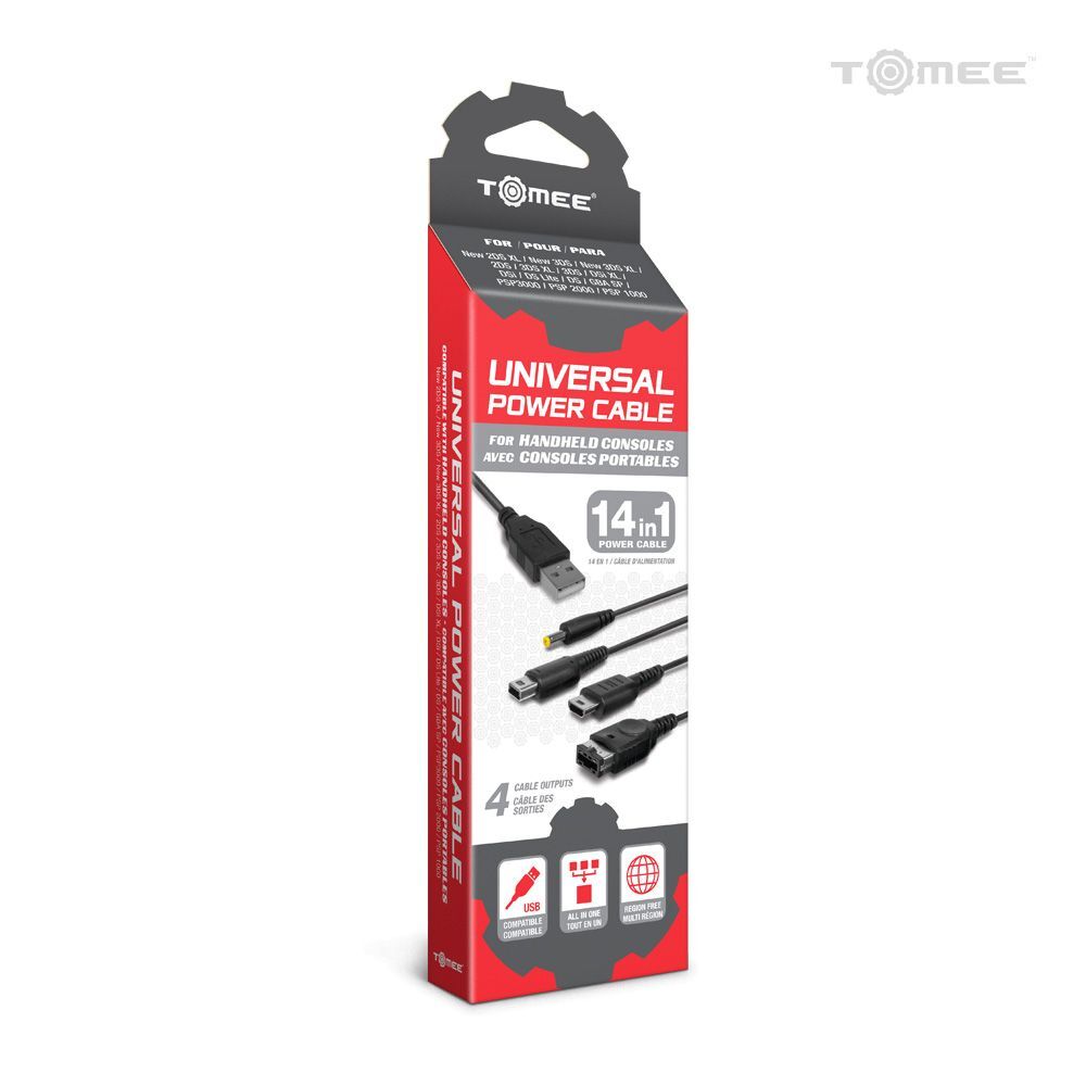 Tomee Universal Power Handheld Console Cable