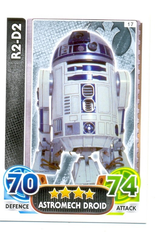Topps 2015 Star Wars Force Attax - Force Awakens #17 R2-D2