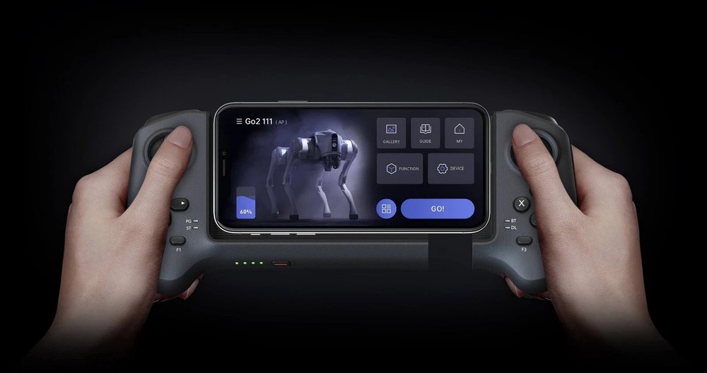 Unitree R3 Controller – Wireless Remote for Robot Dogs (Go2, Go2-W, B2)