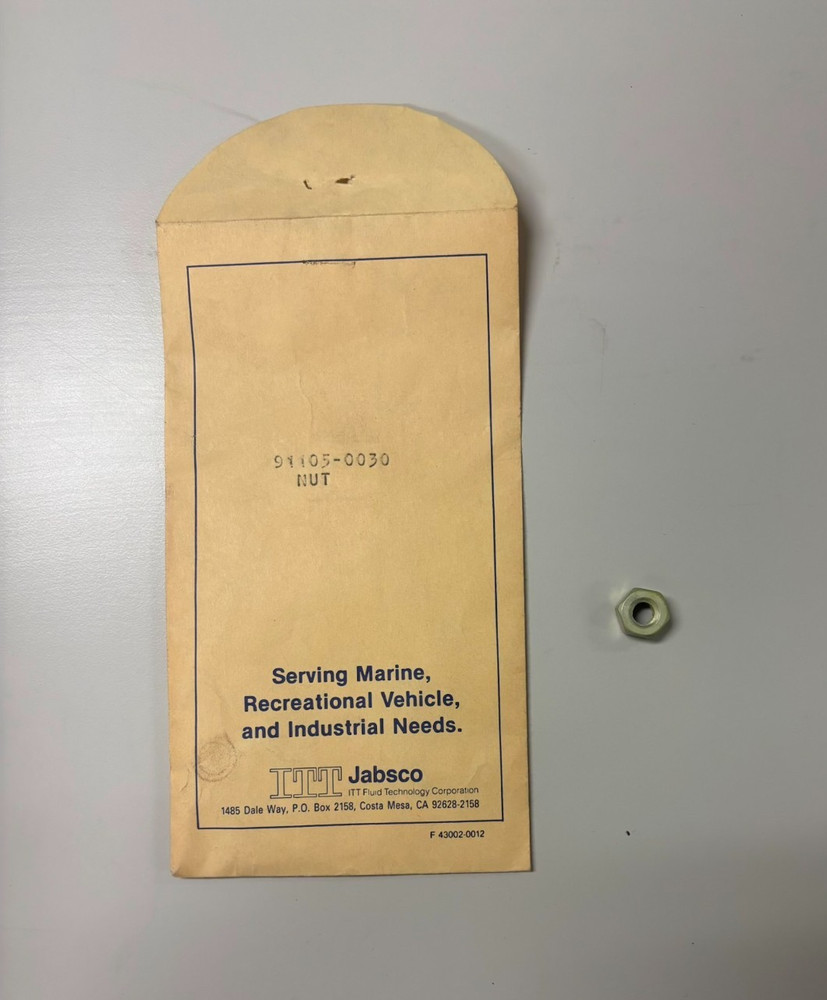 Jabsco Nut 91105-0030