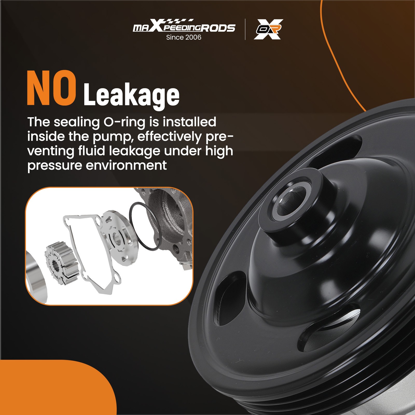 Power Steering Pump For Ford Edge 3.5L 3.7L 2011-2014 21-4062 CT4Z3A674A