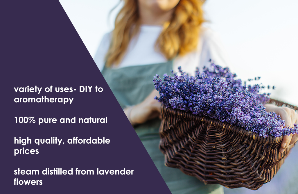 4 fl oz GreenHealth Lavender Essential Oil w/ 3 Free Droppers