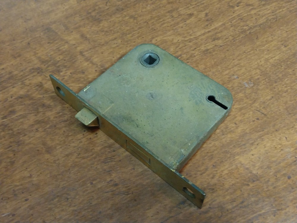 Antique Yale & Towne Mortise Interior Locks w/ Knobs NO KEYS