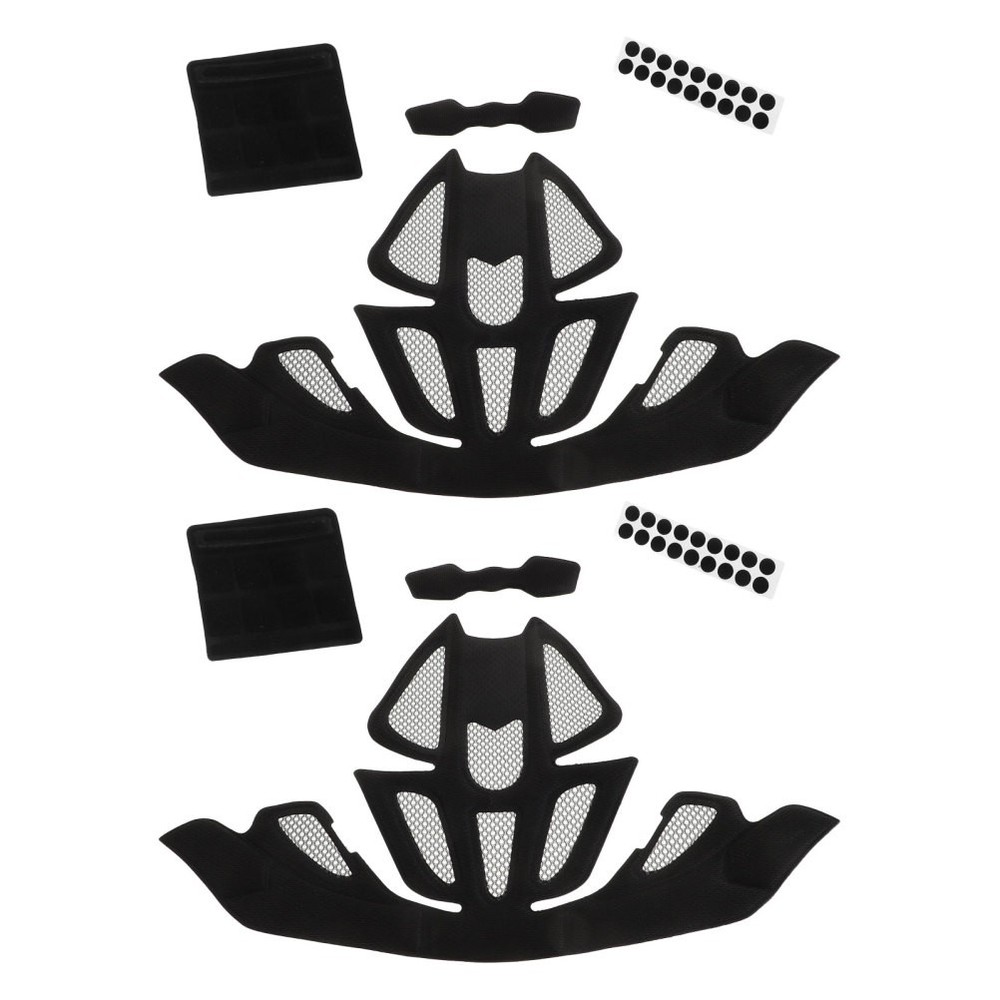 2 Sets Sponge Padding Kit Breathable Inner Lining for Motorcycle Cycling