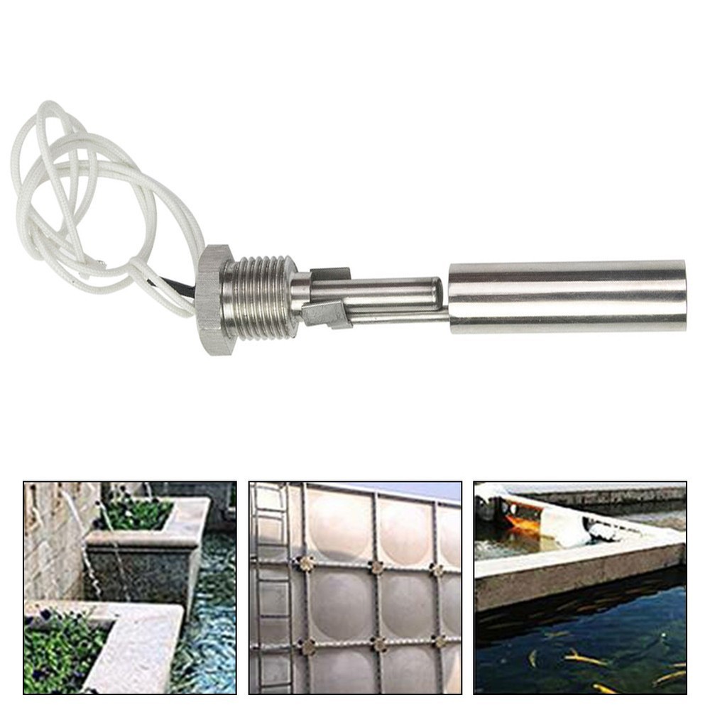 220V Stainless Steel Tank Float Switch Liquid Level Sensor for Horizontal Tanks