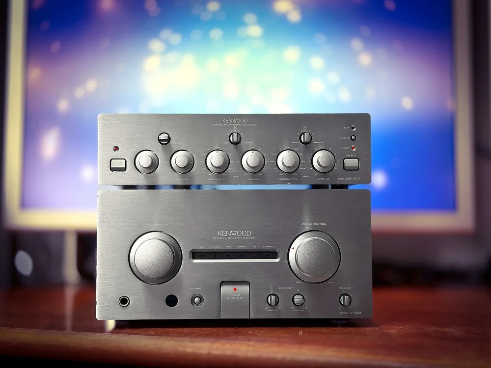 KENWOOD SETUP 🌈RaRe🌈 Vintage Stereo Amplifier & Parametric Equalizer