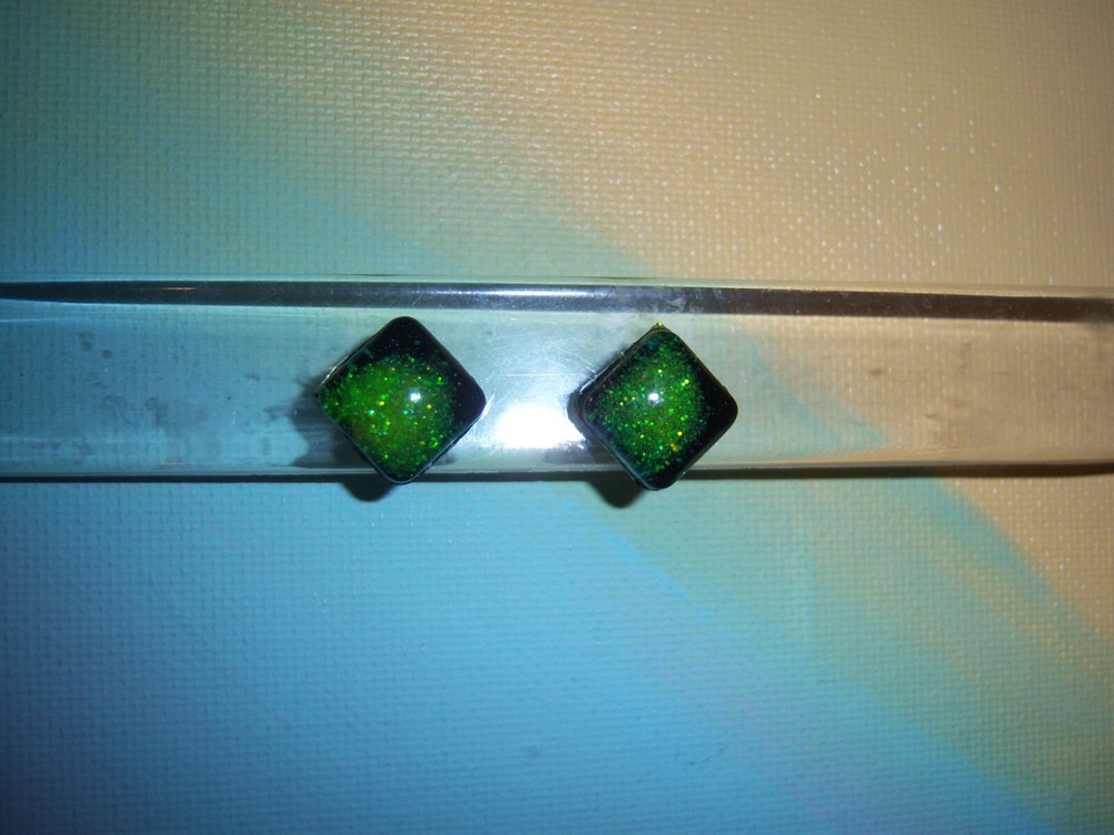 Handmade Post/ Studs Earrings by Granny #3