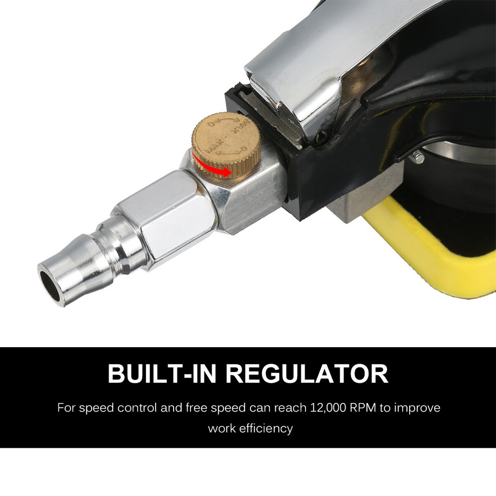 Pneumatic Random Orbit Sander Sander Polisher Small Triangular W3A8