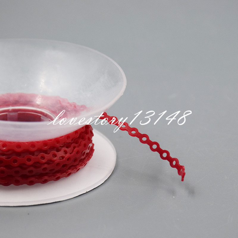 Dental Ortho Elastic Ultra Power Chain Rubber Braces Bands Long/Short/Continuous