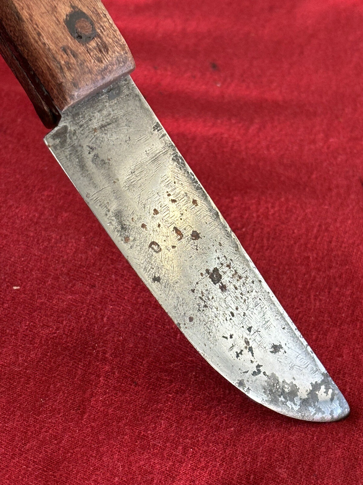 STACEY BROTHERS - CIVIL WAR ERA SHEFFIELD 1800’S - CUT DOWN KNIFE - ANTIQUE