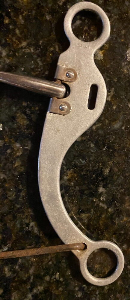 5'' KELLY ALUMINUM SNAFFLE BIT