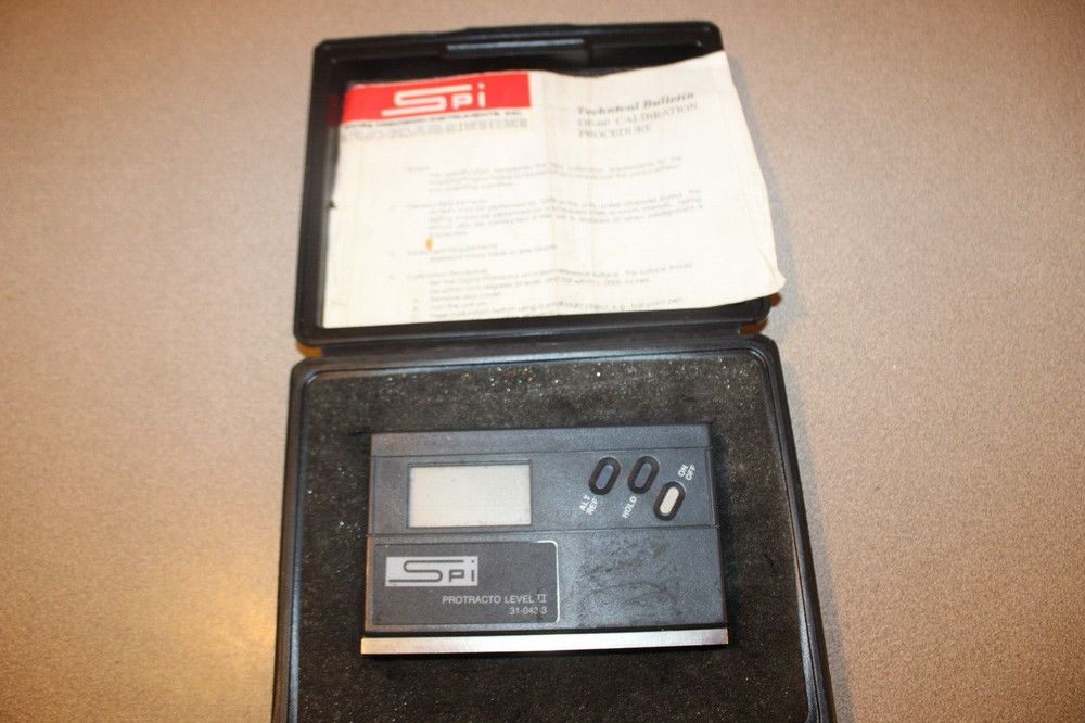 SPI Swiss Precision Instruments Protracto Level II 31-043-3 Untested