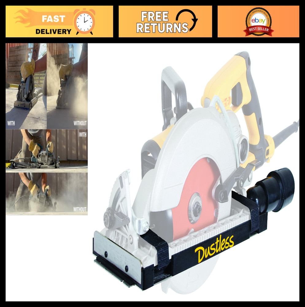 Universal Dust Shroud for 7-1/4" Circular Saw - Dust Collection & Control System