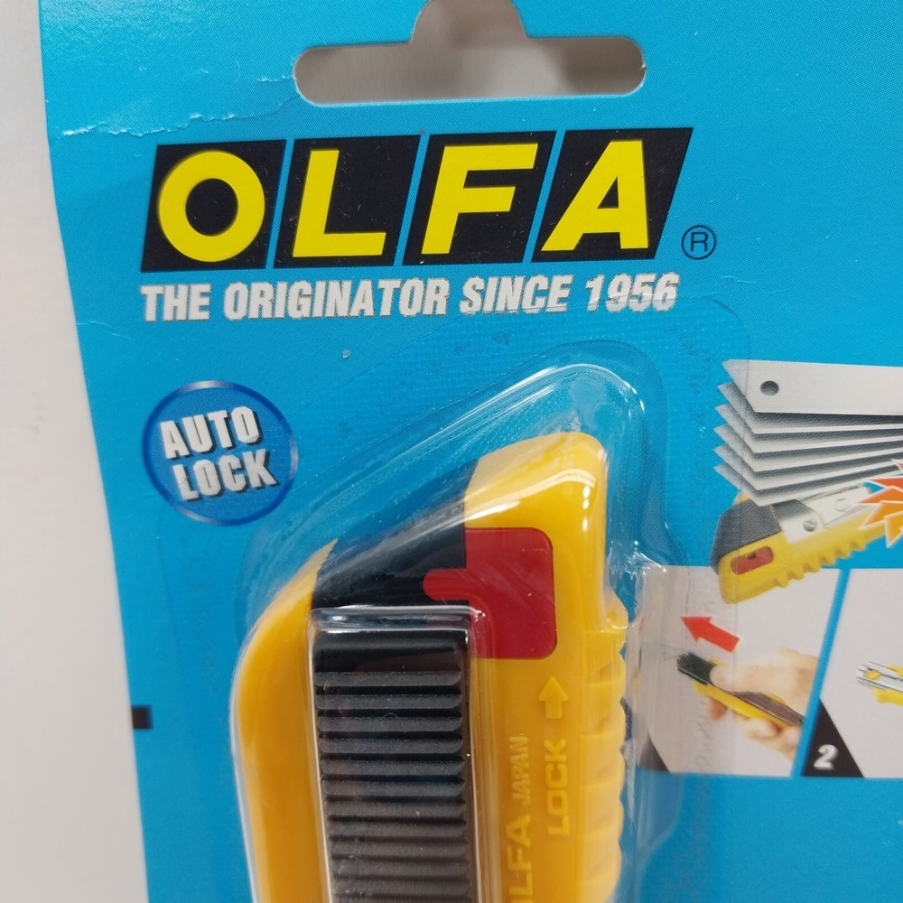 OLFA 18mm PL-1 Pro-Load Multi-Blade Auto-Load Utility Knife