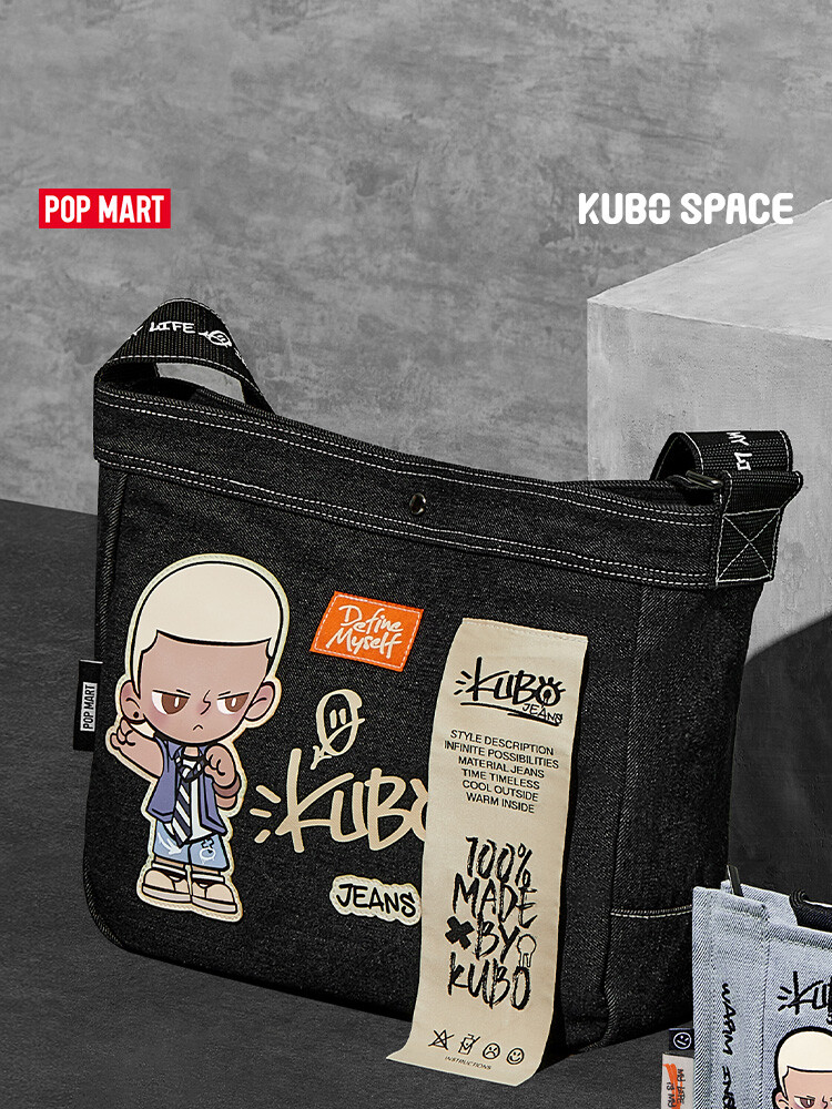 100%Authentic POPMART KUBO JEANS series Cross Body Bag Cute Gift