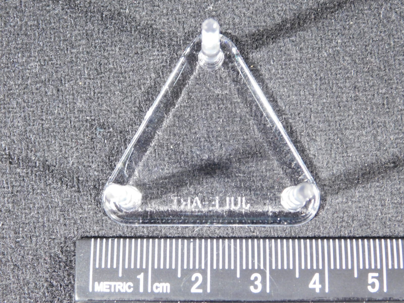 Display Stand Three Post Clear Lucite MINI Size