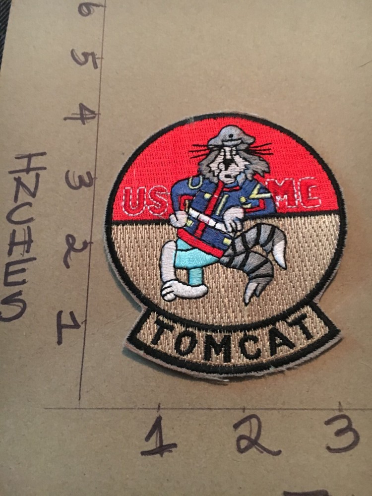 USMC Marine Corps Tomcat Squadron Patch 6/1/25