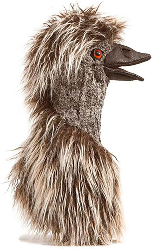 Emu Stage Puppet, Brown