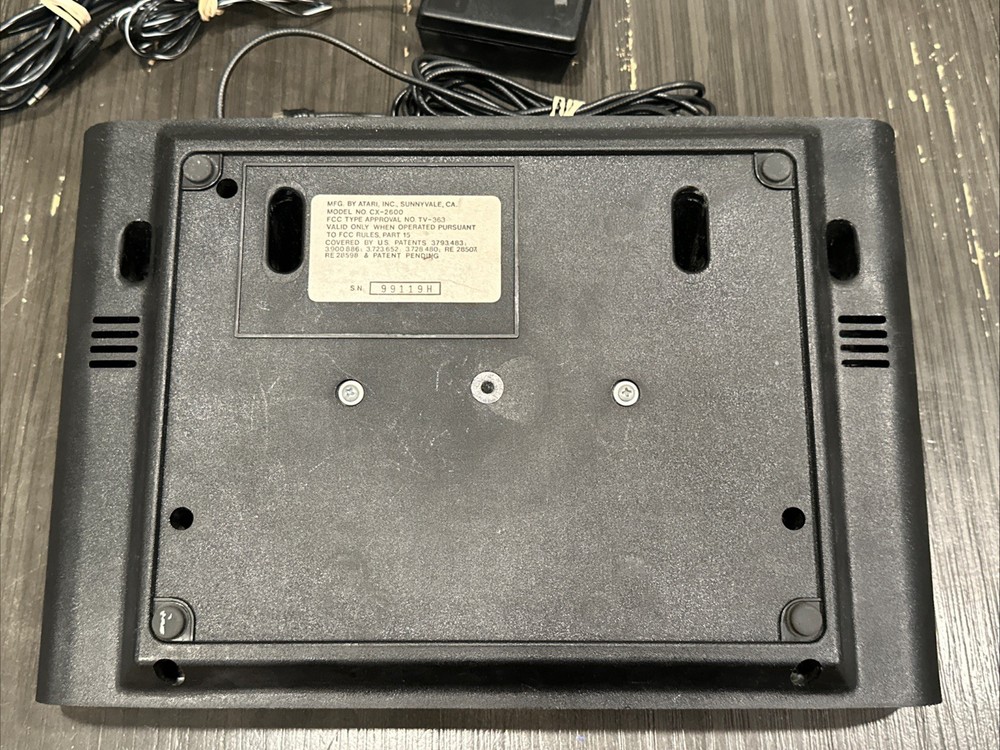 Video Computer System Heavy 6'er CX-2600 6 Banger Sunnyvale CA Read Untested