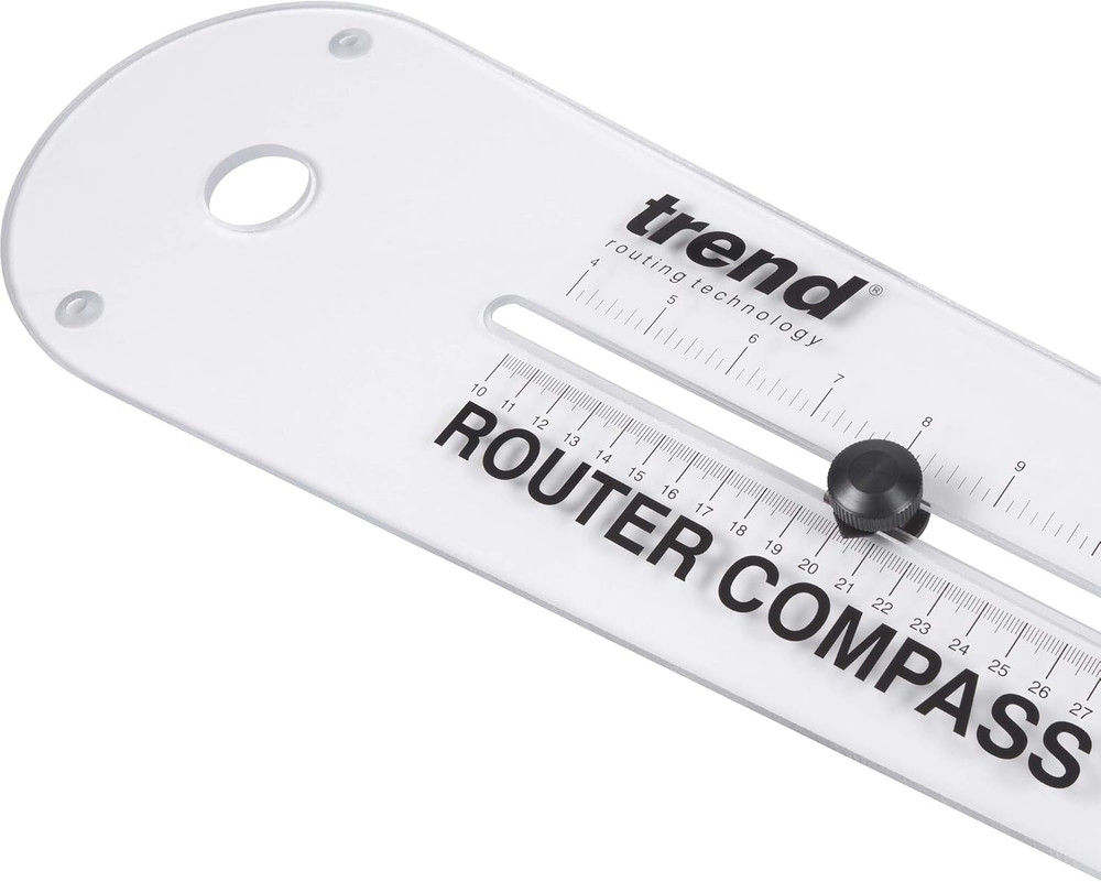 Router Compass for Precise Circle and Arc Cutting, R/COMPASS/A