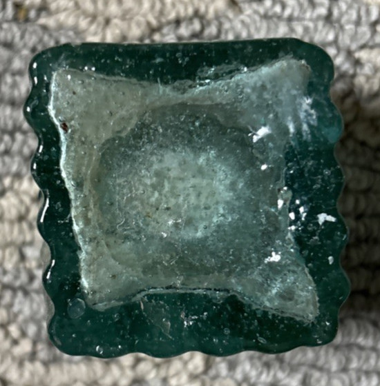 Vtg Igloo Ink Bottle & Square Ink Bottle