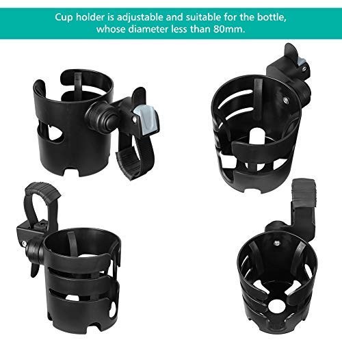Universal Stroller Cup Holder 360° Rotatable