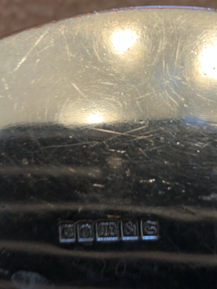 Vintage Ornate Italian Silver Plated Container