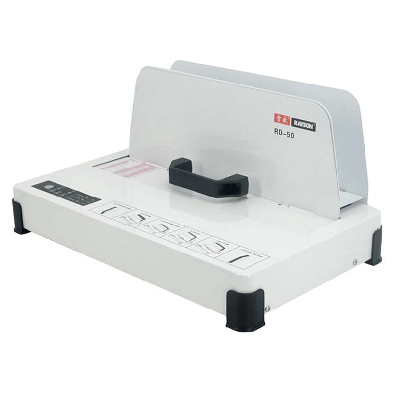 RD-50 Hot Melt Gluing Machine Small Automatic Gluing Machine Binding Machine220V