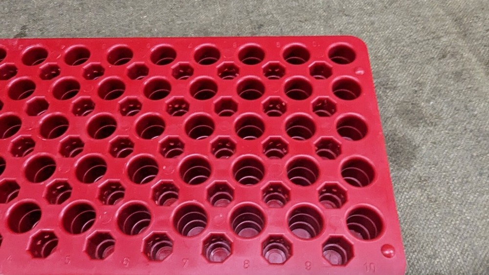 MTM universal plastic loading block, reloading cartridge tray