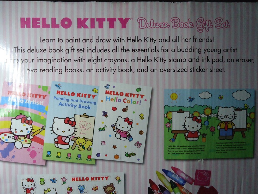 Hello Kitty Deluxe Book Gift Set Reading and Activities