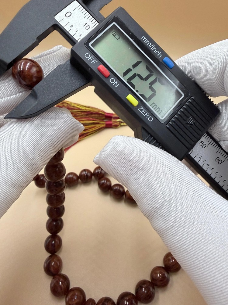 مسباح فاتوران بخراطة “رامي” Faturan misbaha with “Rami” carving