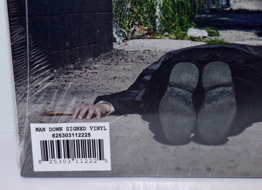 Ice Cube SIGNED Autographed MAN DOWN Vinyl 2 LP New, Sealed FREE SHIPPING N.W.A.