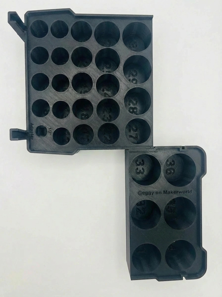 Fits Milwaukee 49-66-7015 Impact Socket Insert PACKOUT Organizer (Insert Only)