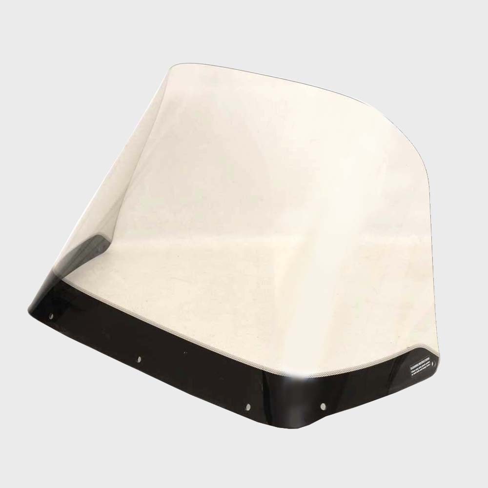Tracker Boat Windshield 183395 | 29 Inch Clear Black Plexiglass