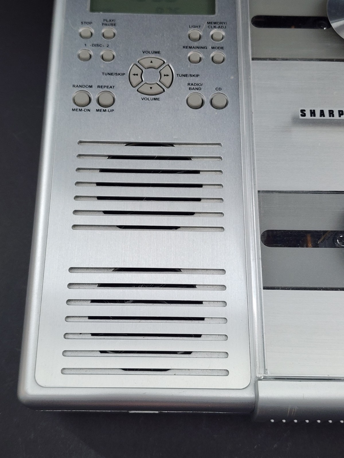 Sharper Image Twin CD Player AM/FM Stereo Shower Companion Water Resistant SI742