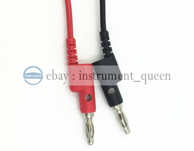 Mini-Hook Test Lead Set multi-stacking 4mm banana plugs,Replace TL940