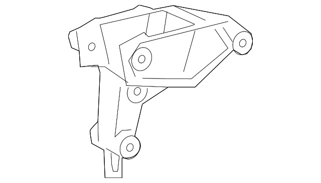 Genuine GM Trans Mount Bracket 25888338