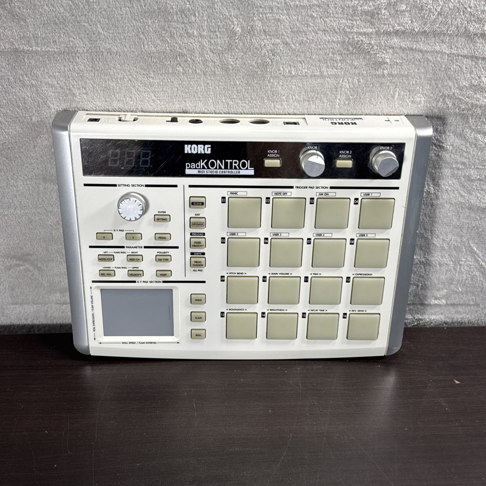 KORG padKONTROL 16-Channel MIDI Studio Controller KPC-1 - Tested