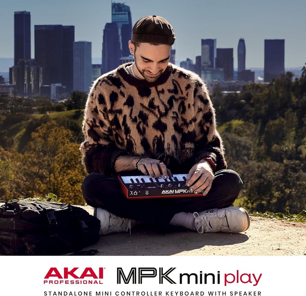 MPK Mini Play MK3 - Comprehensive MIDI Controller with Built-in Speaker & Sounds