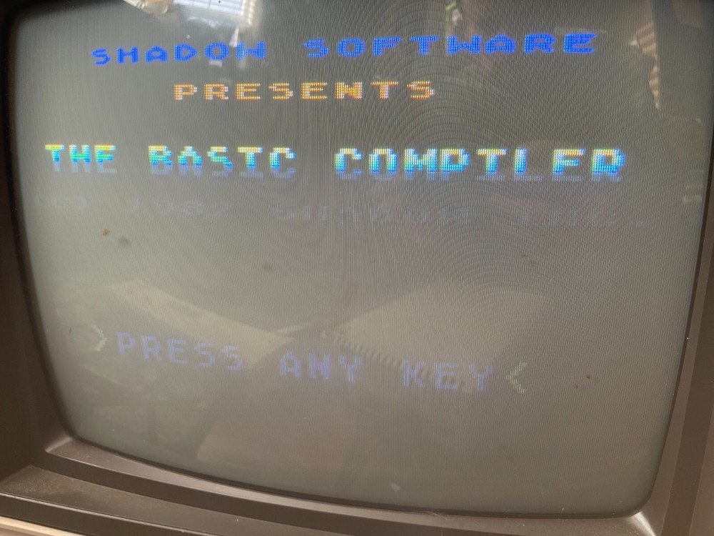 THE BASIC COMPILER - Atari 400/800 Computer Shadow Software 5.25" Disk - TESTED!