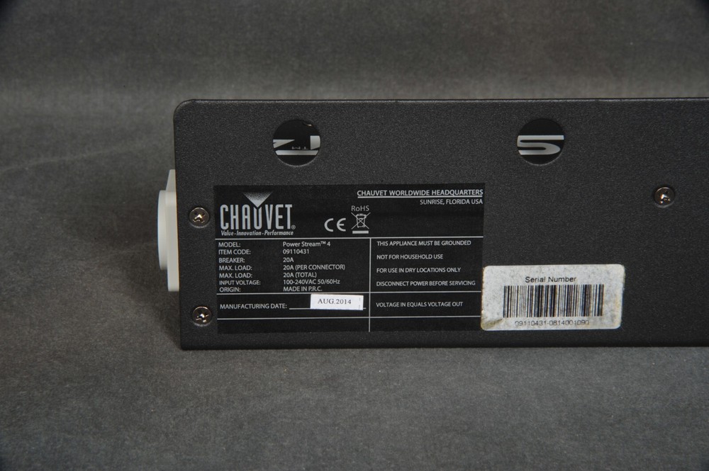 Chauvet PowerStream 4 Splitter