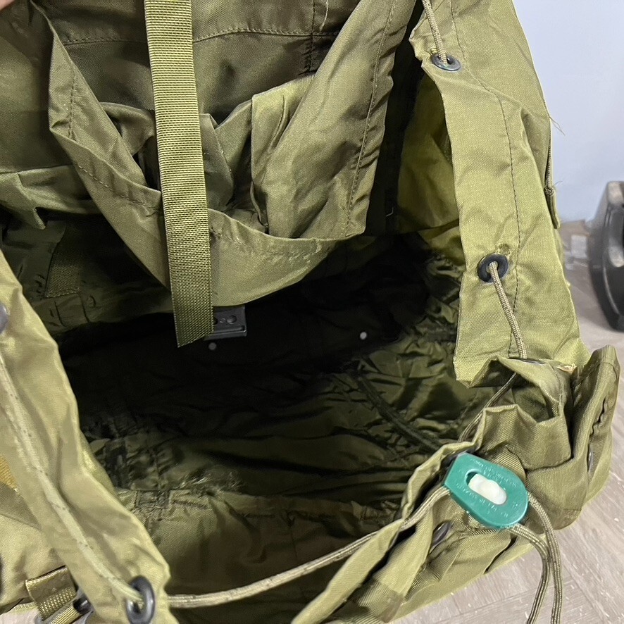 US Army Field Pack Combat Nylon LC-1 Large Alice Backpack with Frame Back Strap