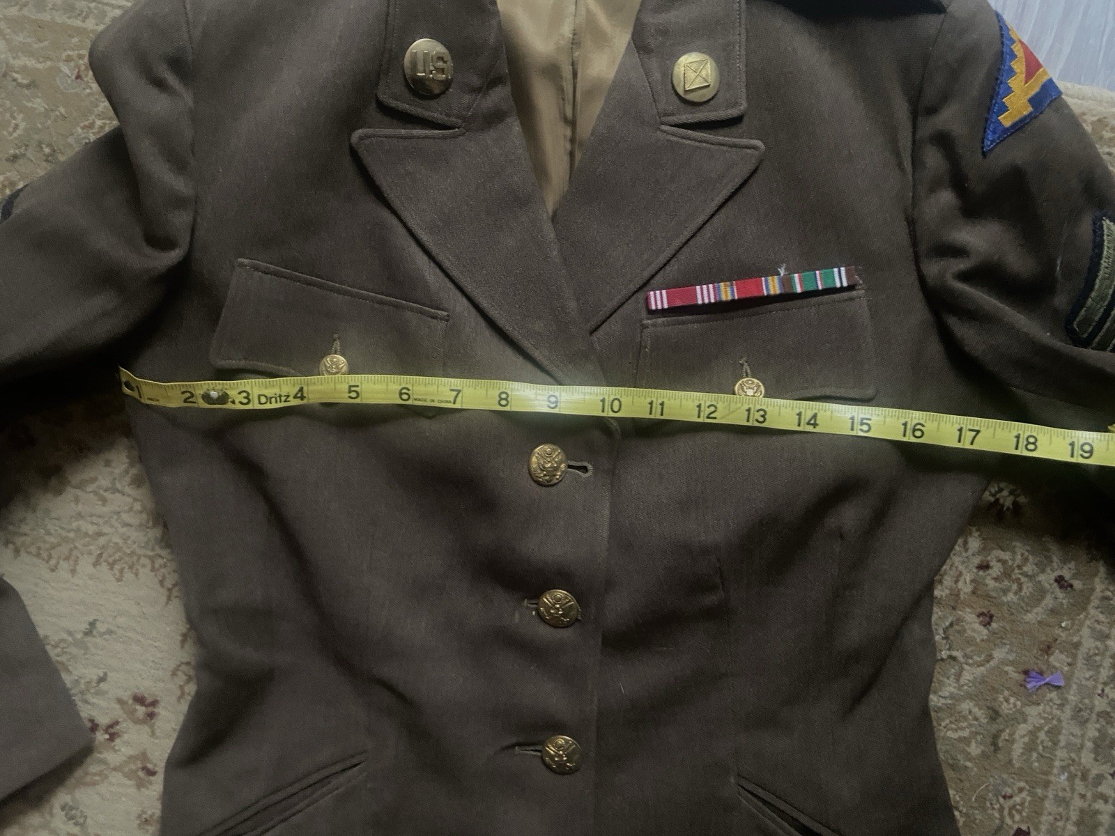 WWII WAC Uniform Jacket & Matching Skirt 7th Army Corporal